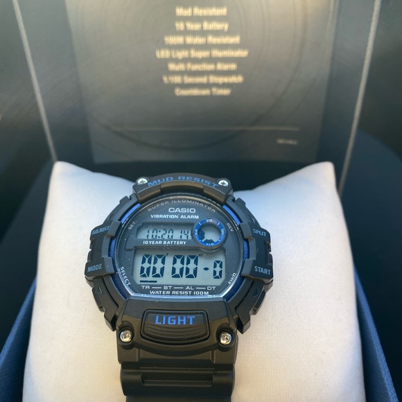 Casio Mud Resistant Stainless Steel Quartz New! - Picture 3 of 8